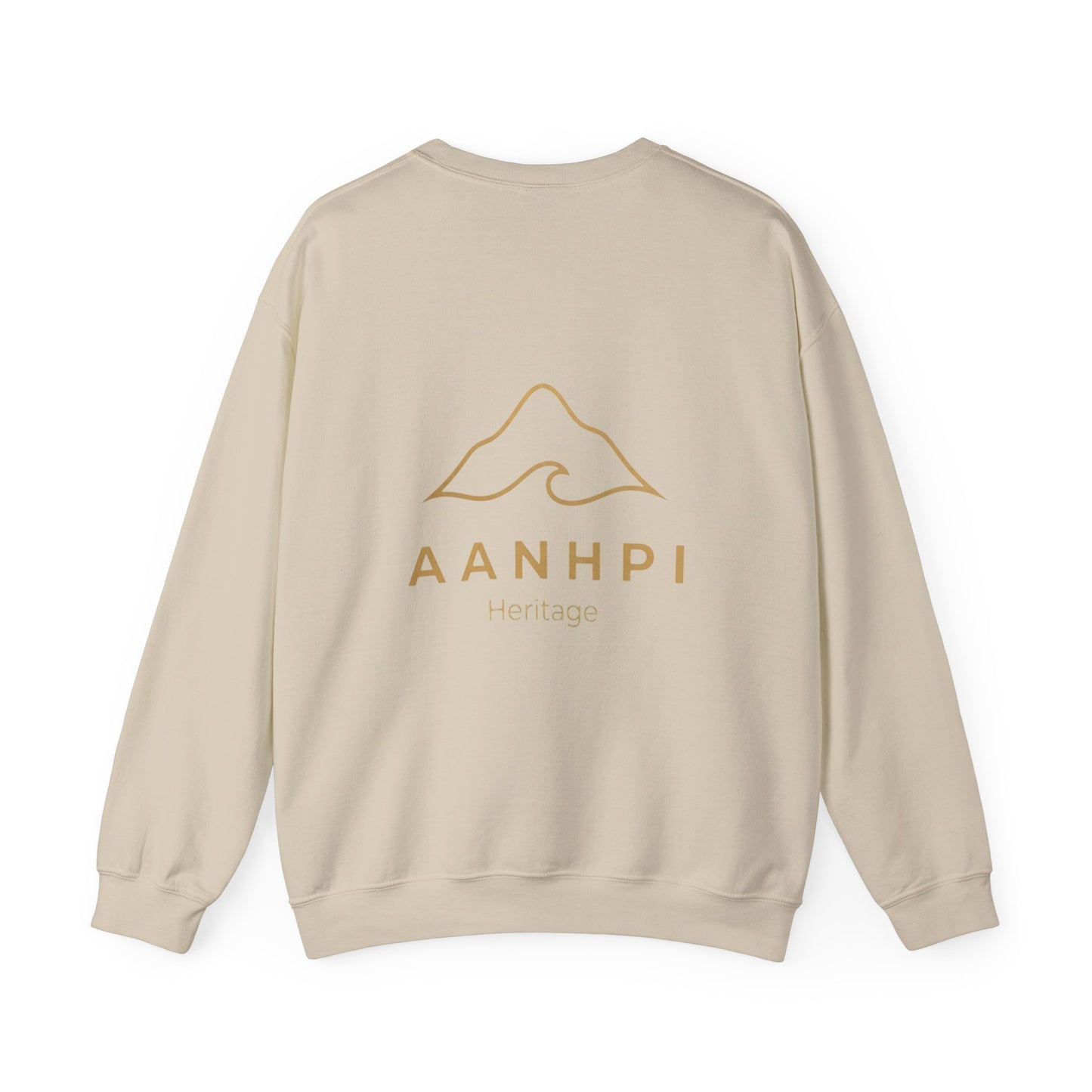 "AANHPI Heritage Pride" Crewneck Sweatshirt — Asian American Native Hawaiian Pacific Islander Heritage Month Pullover