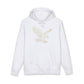 Eagle Outline Hoodie — Minimalist Soaring Eagle Graphic