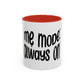 "Mẹ Mode: Always On" Red Floral Coffee Mug for Vietnamese American Moms