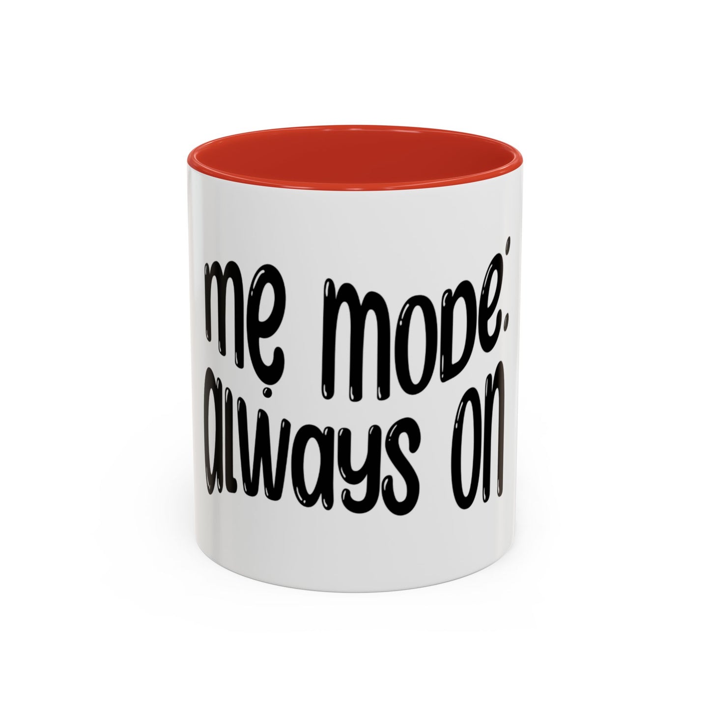 "Mẹ Mode: Always On" Red Floral Coffee Mug for Vietnamese American Moms