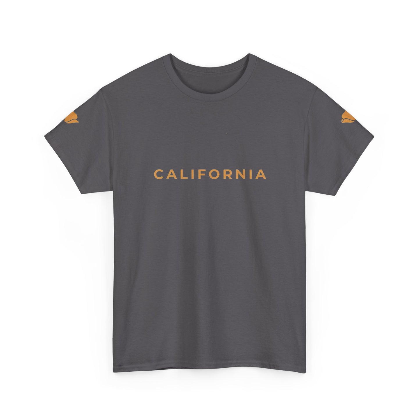 California Poppy Tee — Minimal Floral California T-Shirt