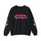 "Mẹ Mode: Always On" Vietnamese American Mom Floral Crewneck Sweatshirt