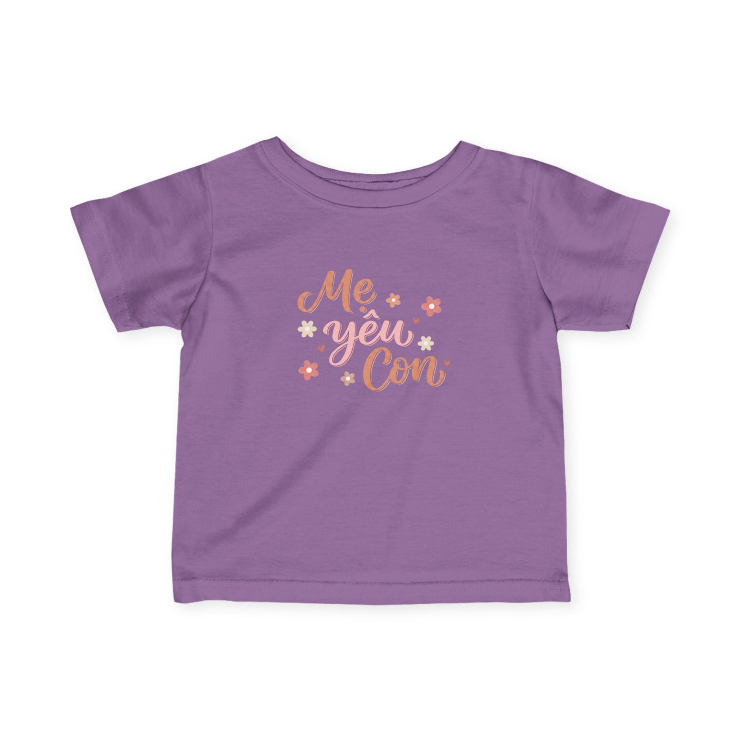 "Mẹ Yêu Con" Vietnamese American Toddler Tee Shirt