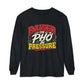 "Raised on Phở and Pressure" Vietnamese American Long Sleeve Tee
