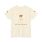 California Poppy Tee — Minimal Floral California T-Shirt