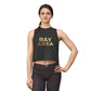 Bay Area Gold Foil Crop Top
