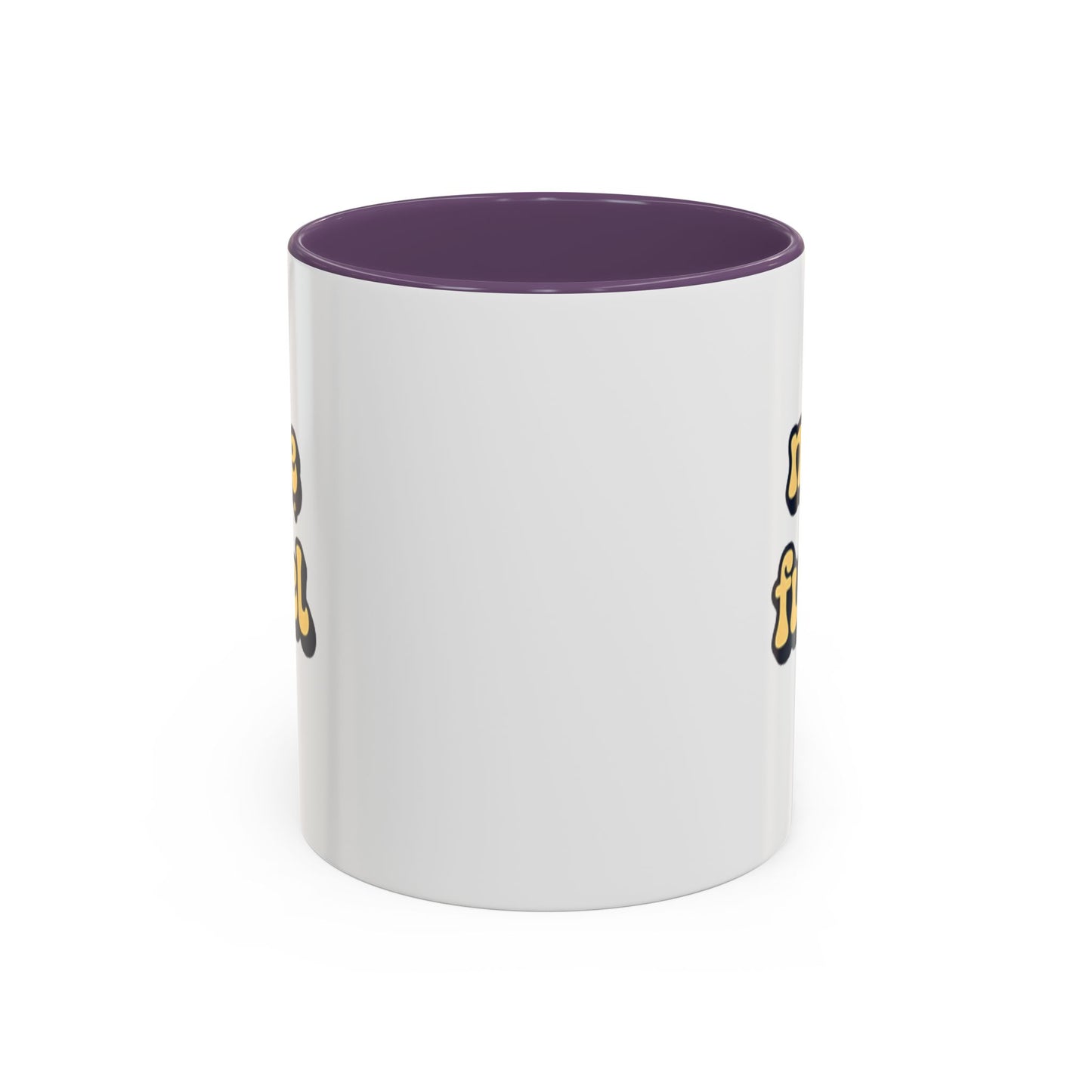 "Mẹ Fuel" Accent Coffee Mug — Retro Vietnamese Typography (11oz)