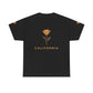 California Poppy Tee — Minimal Floral California T-Shirt