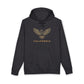 California Eagle Hoodie — Minimal Gold Graphic Pullover