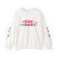 "Mẹ Mode: Always On" Vietnamese American Mom Floral Crewneck Sweatshirt