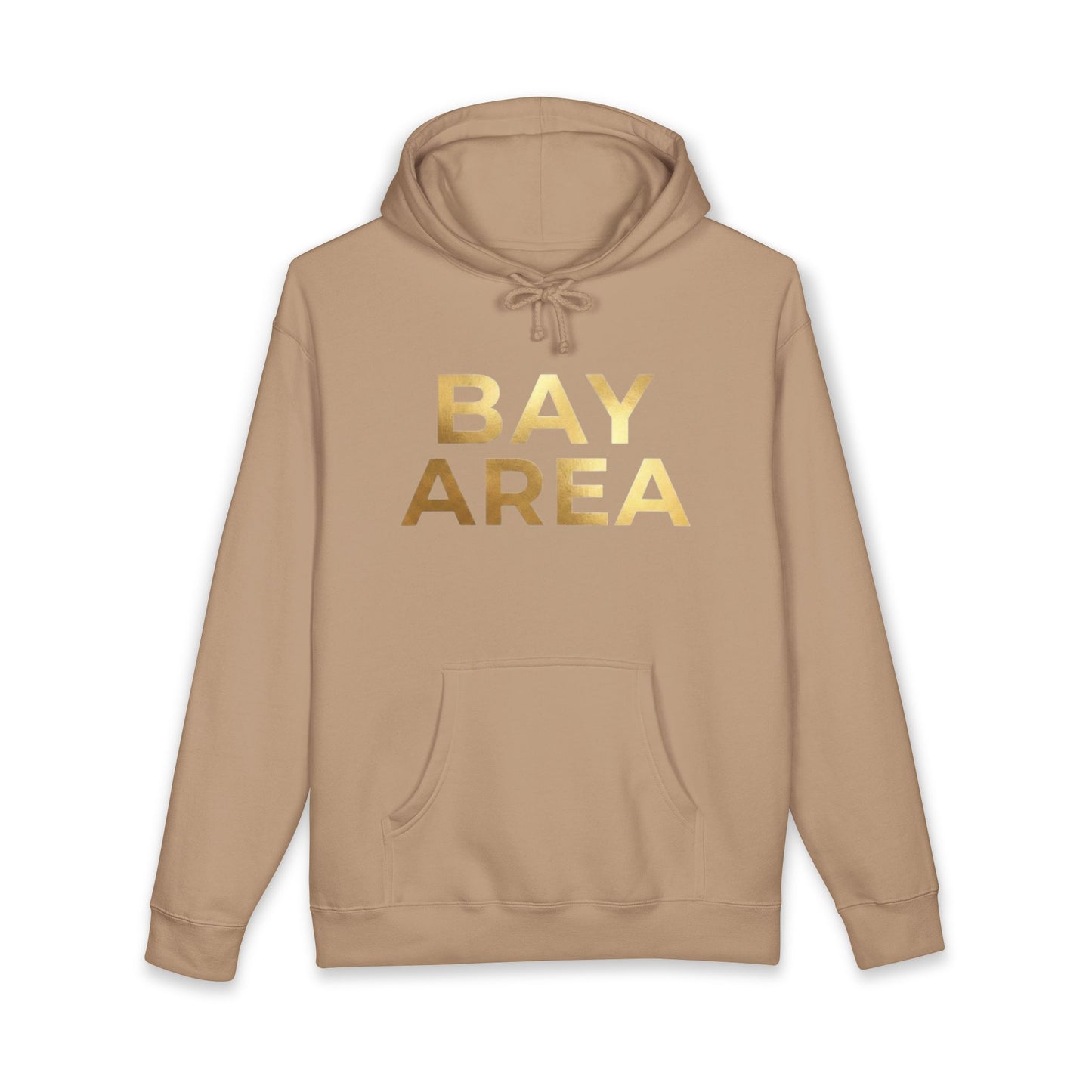 Bay Area Gold Logo Hoodie — Women's & Men's Casual City Sweatshirt