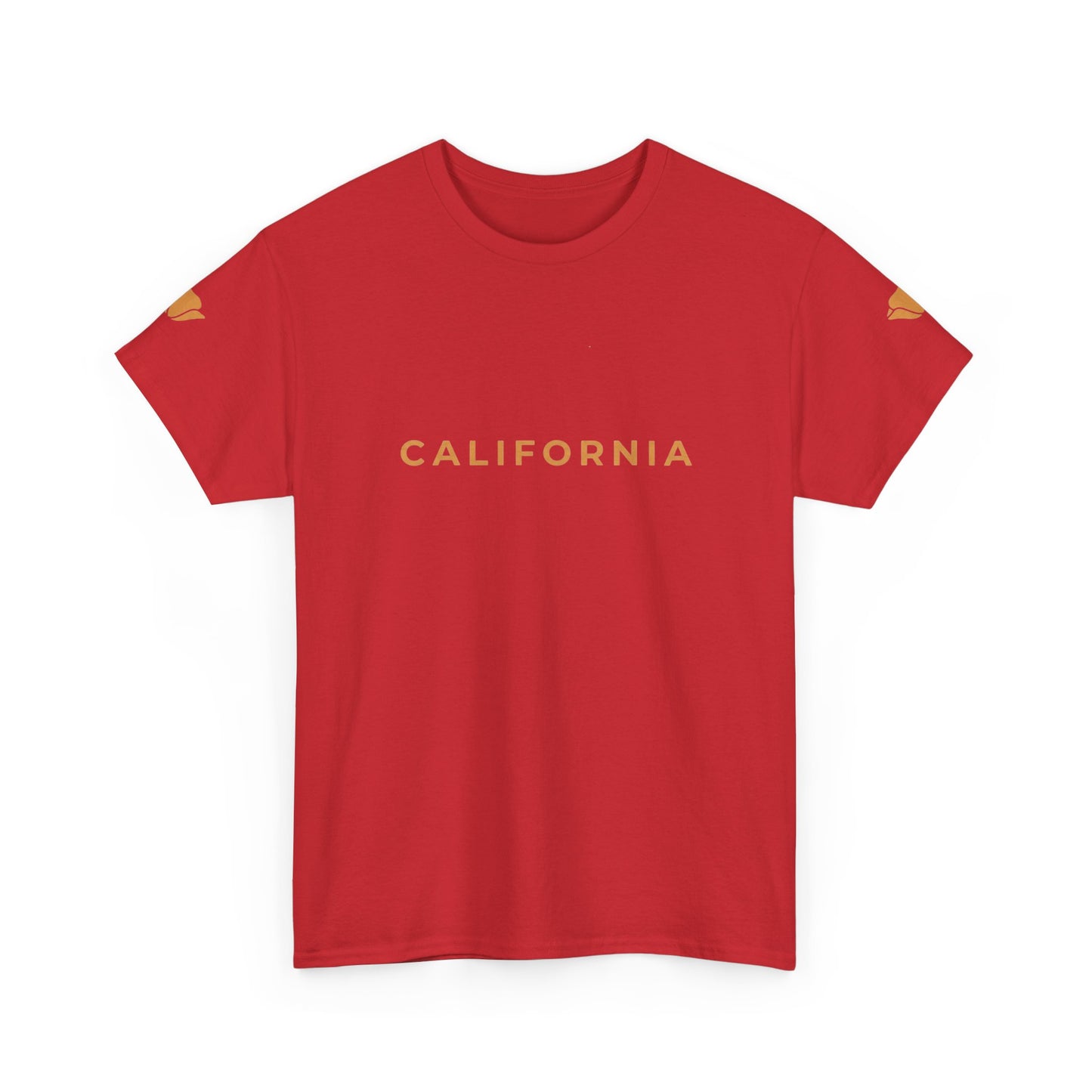 California Poppy Tee — Minimal Floral California T-Shirt