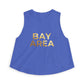 Bay Area Gold Foil Crop Top