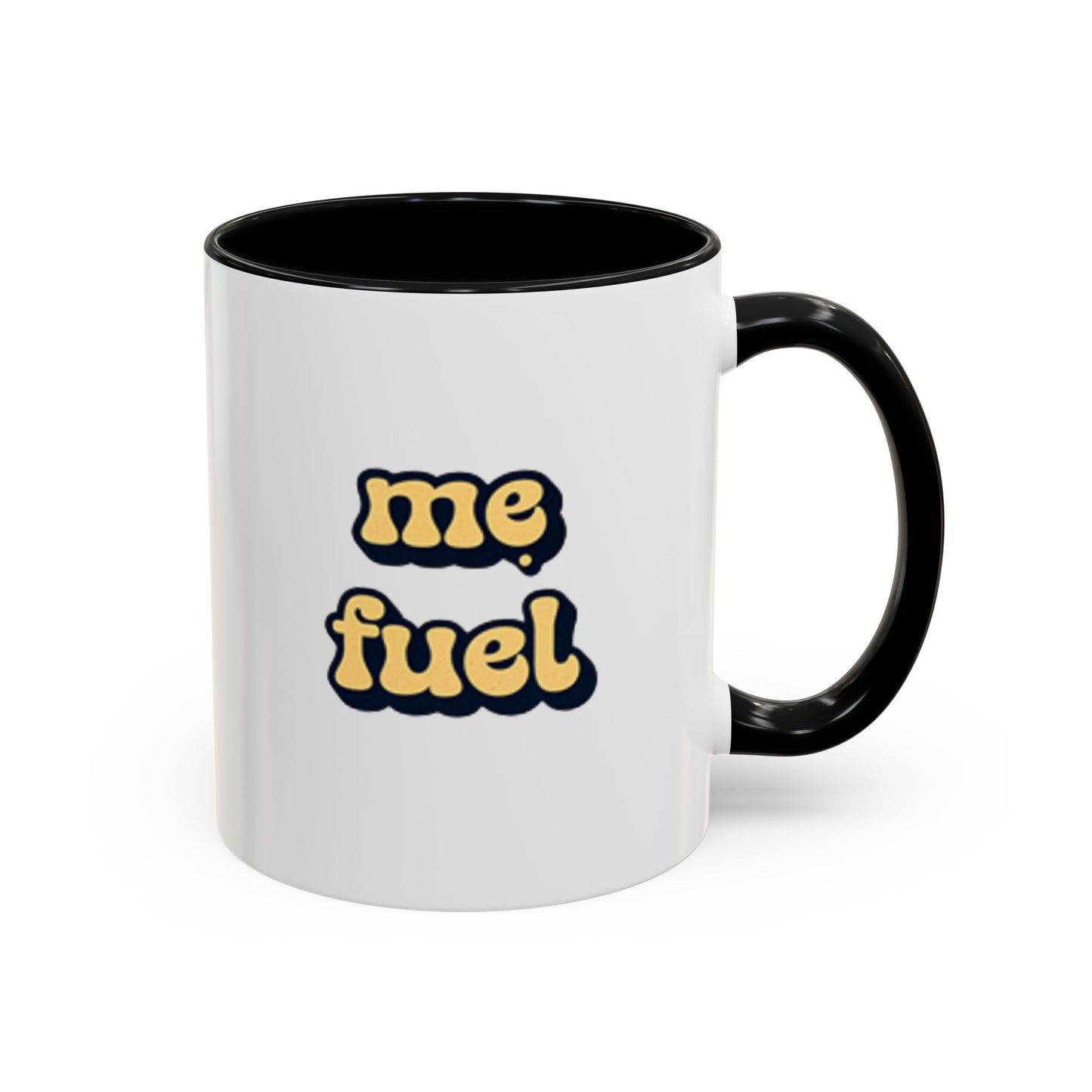"Mẹ Fuel" Accent Coffee Mug — Retro Vietnamese Typography (11oz)