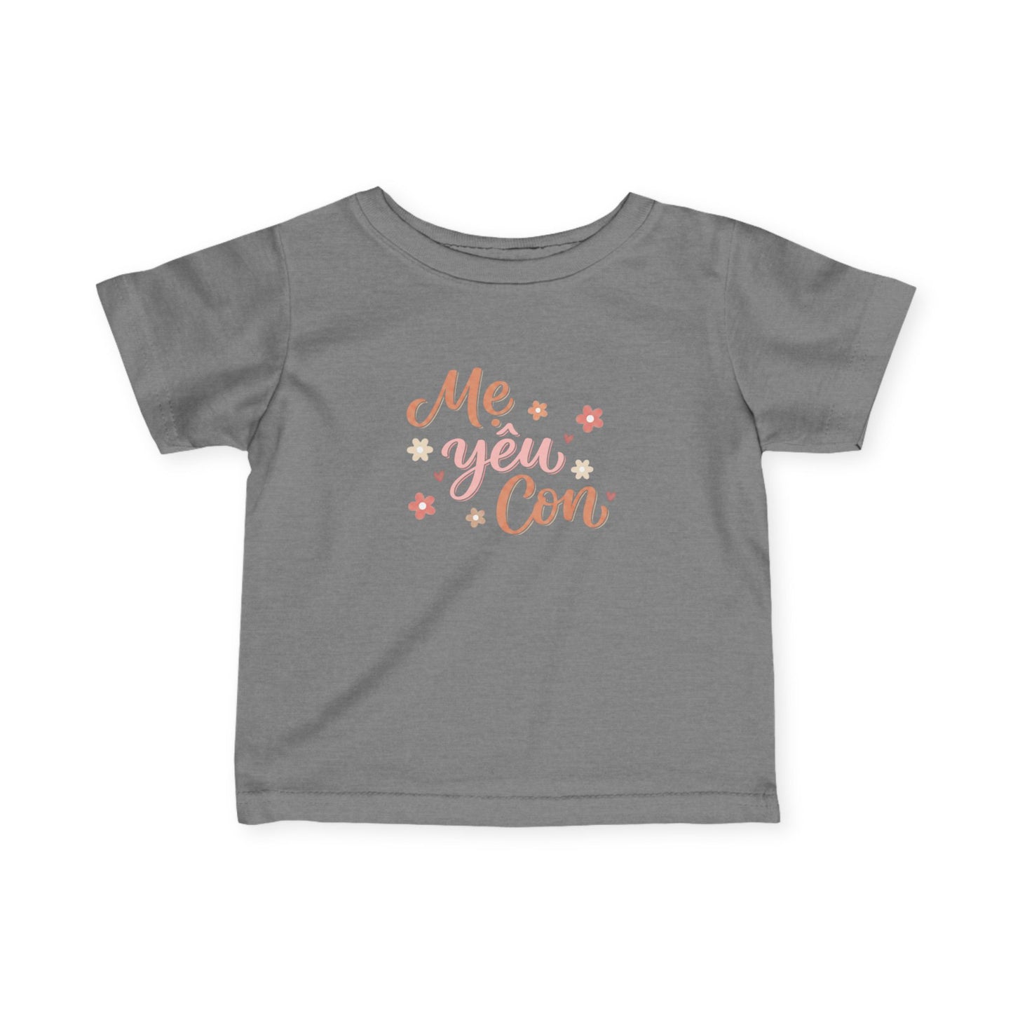 "Mẹ Yêu Con" Vietnamese American Toddler Tee Shirt