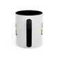 "Mẹ Fuel" Accent Coffee Mug — Retro Vietnamese Typography (11oz)