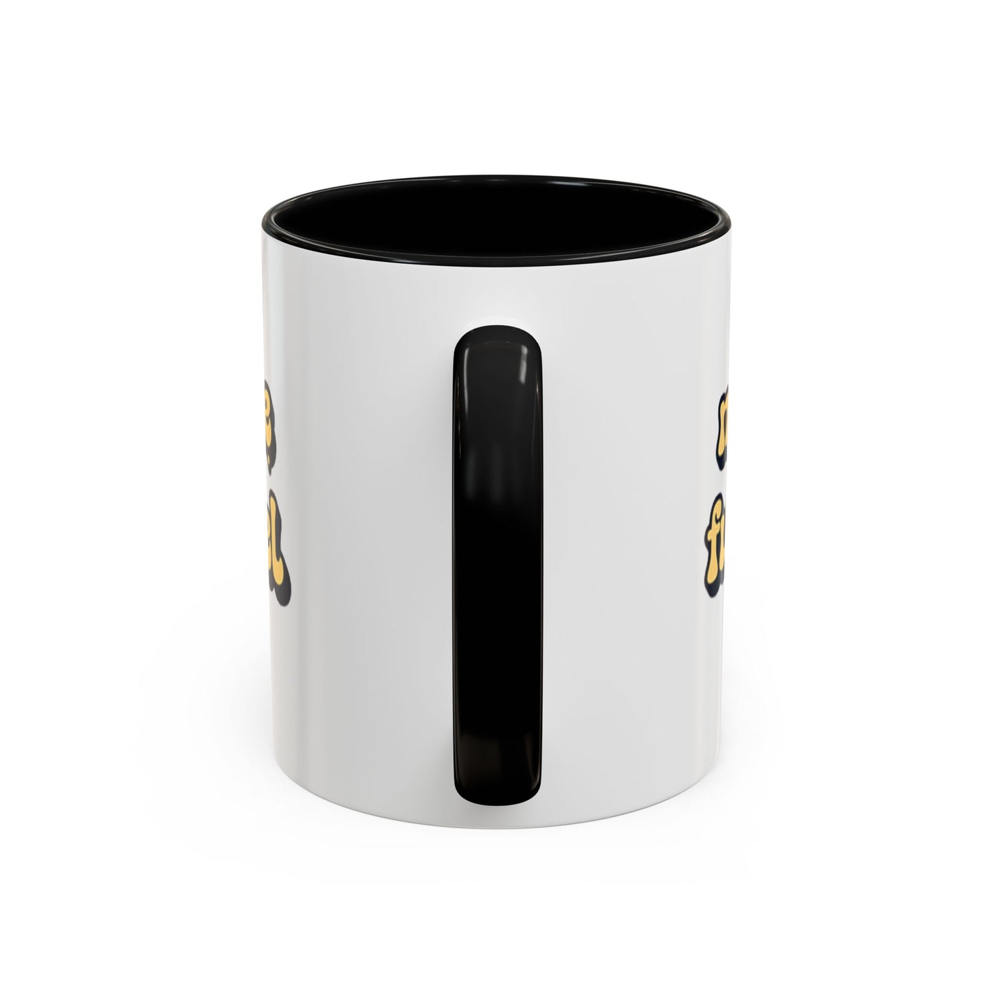"Mẹ Fuel" Accent Coffee Mug — Retro Vietnamese Typography (11oz)