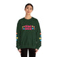 "Mẹ Mode: Always On" Vietnamese American Mom Floral Crewneck Sweatshirt