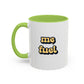 "Mẹ Fuel" Accent Coffee Mug — Retro Vietnamese Typography (11oz)