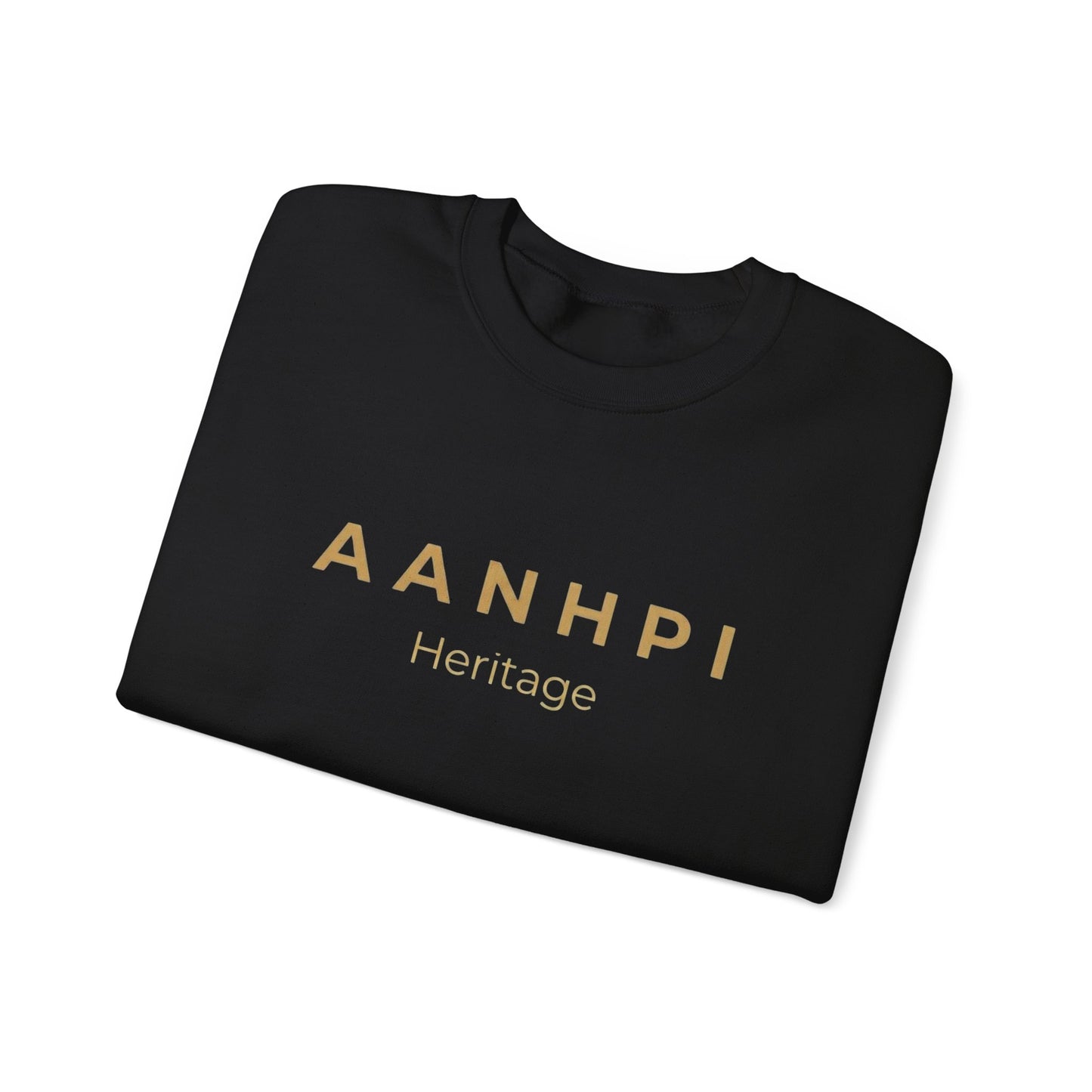 "AANHPI Heritage Pride" Crewneck Sweatshirt — Asian American Native Hawaiian Pacific Islander Heritage Month Pullover