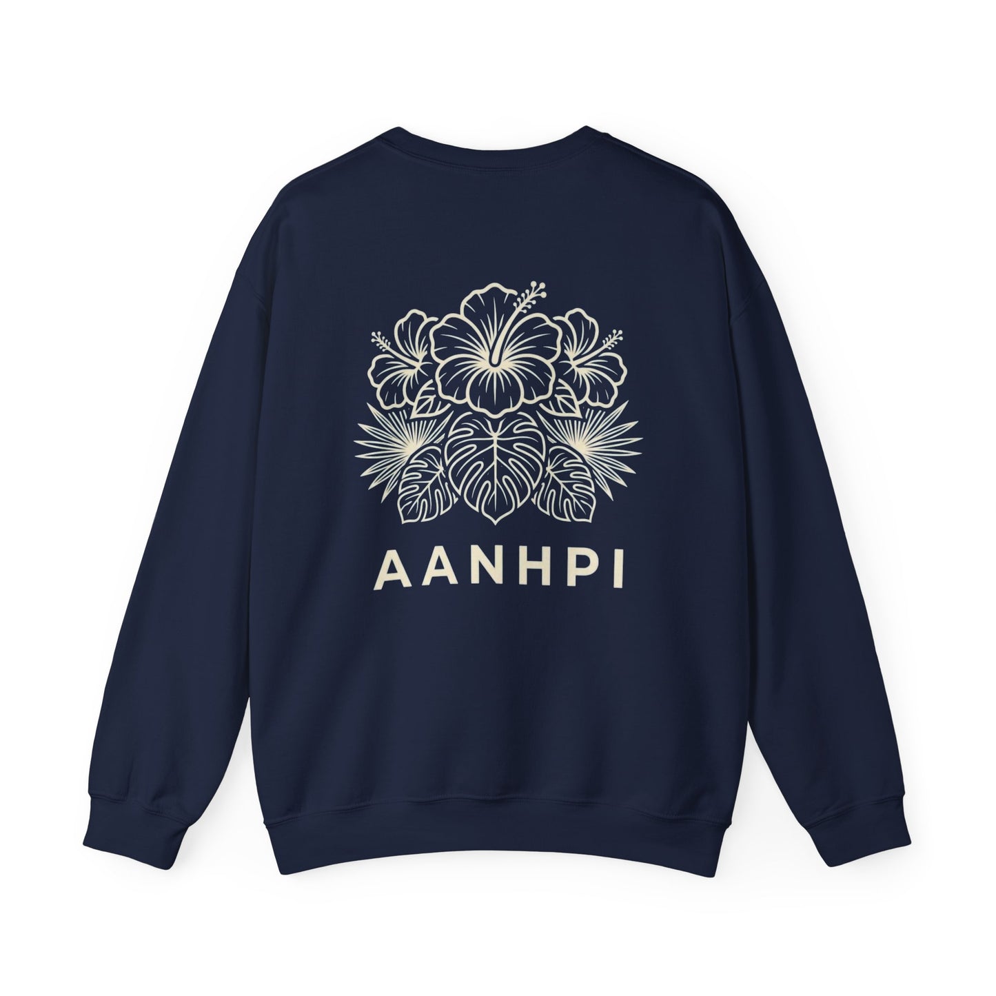 "AANHPI Heritage Pride" Crewneck Sweatshirt — Asian American Native Hawaiian Pacific Islander Heritage Month Pullover