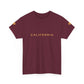 California Poppy Tee — Minimal Floral California T-Shirt
