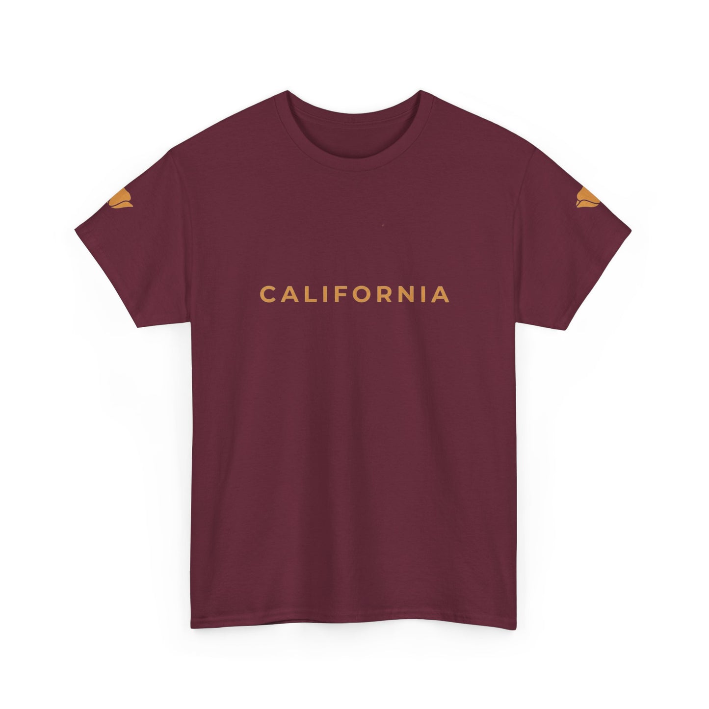California Poppy Tee — Minimal Floral California T-Shirt