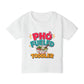 "Phở Fueled Toddler" Graphic Tee — Vietnamese American Kids Shirt