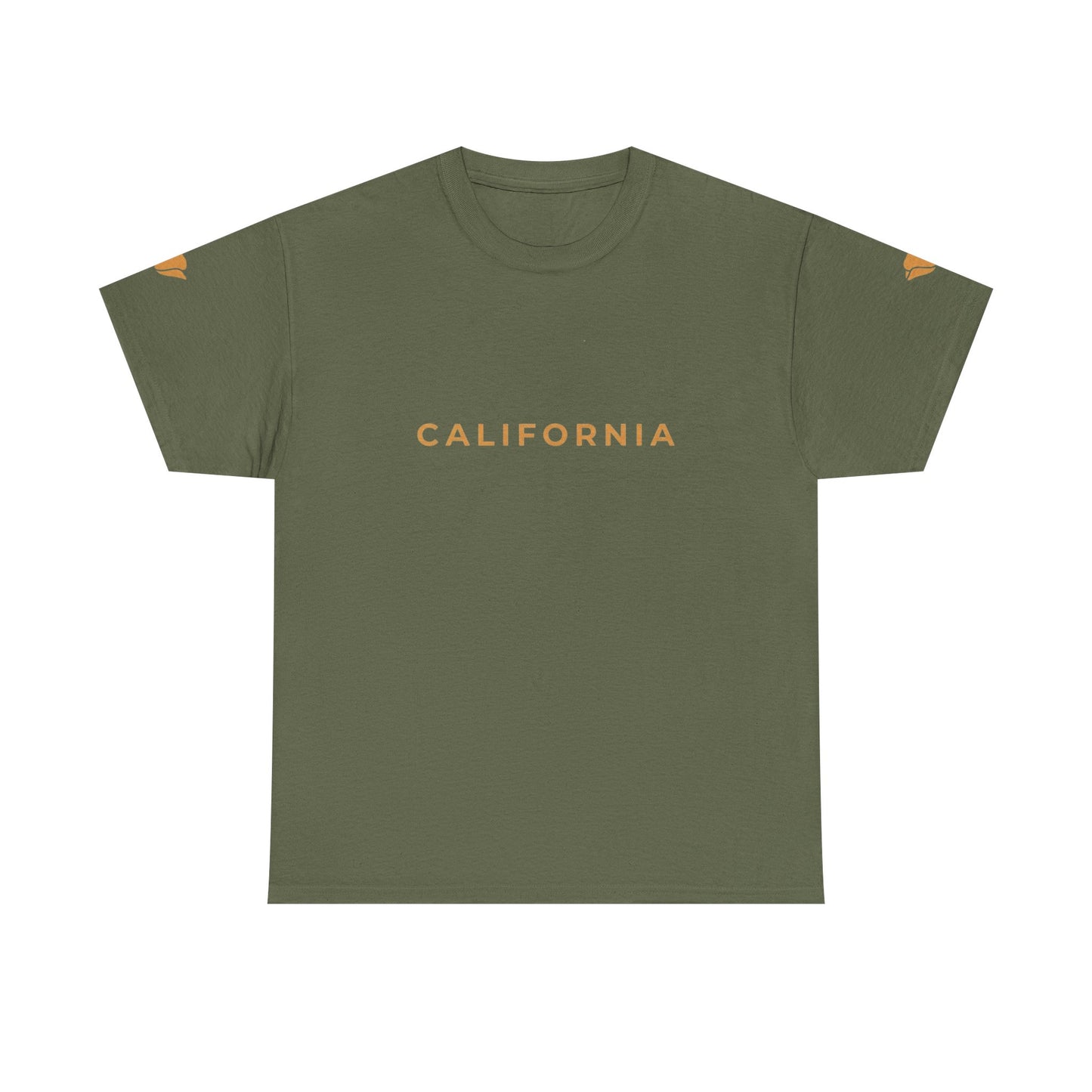 California Poppy Tee — Minimal Floral California T-Shirt