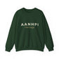 "AANHPI Heritage Pride" Crewneck Sweatshirt — Asian American Native Hawaiian Pacific Islander Heritage Month Pullover