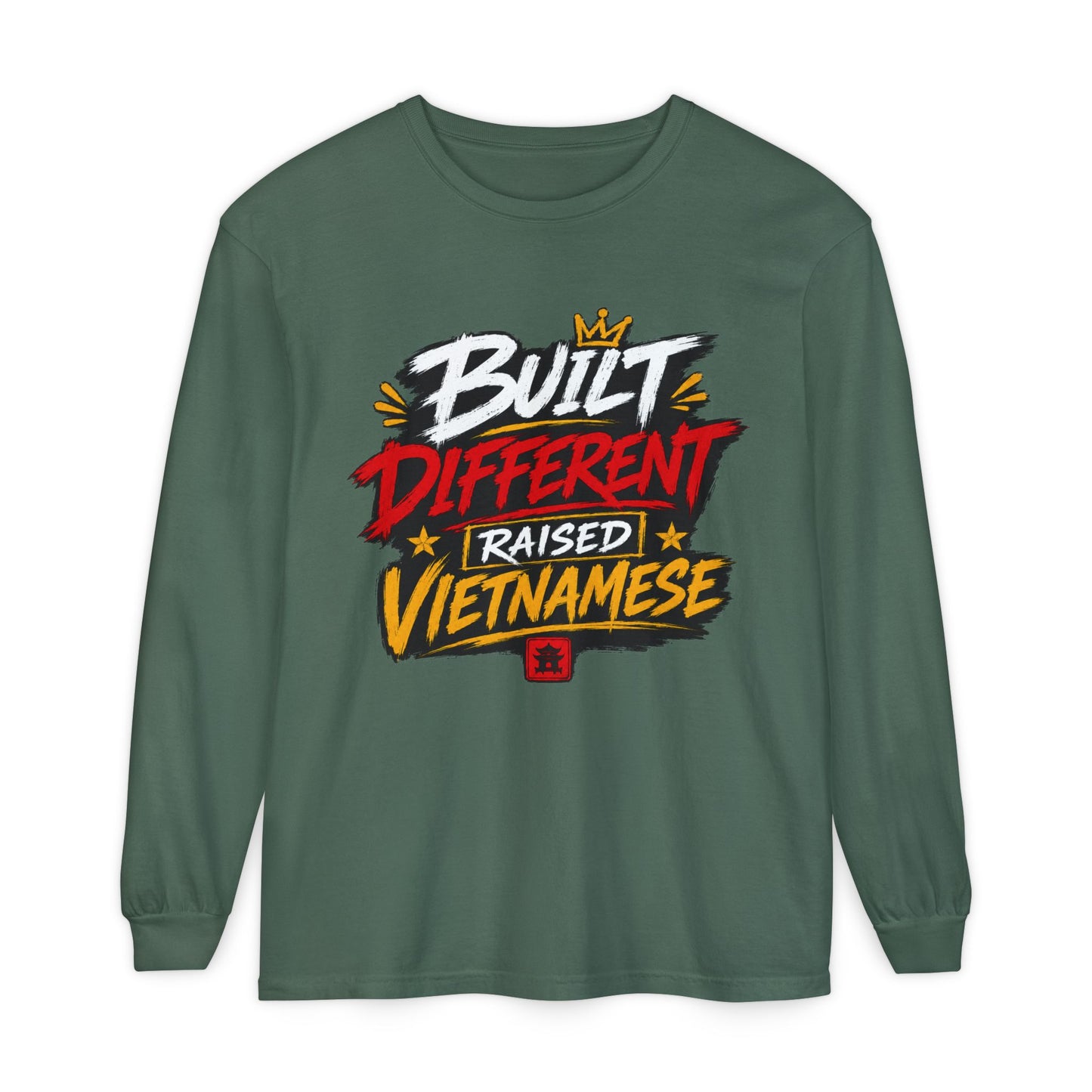 Built Different "Raised Vietnamese" Long Sleeve Tee