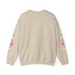 "Mẹ Mode: Always On" Vietnamese American Mom Floral Crewneck Sweatshirt