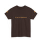 California Poppy Tee — Minimal Floral California T-Shirt