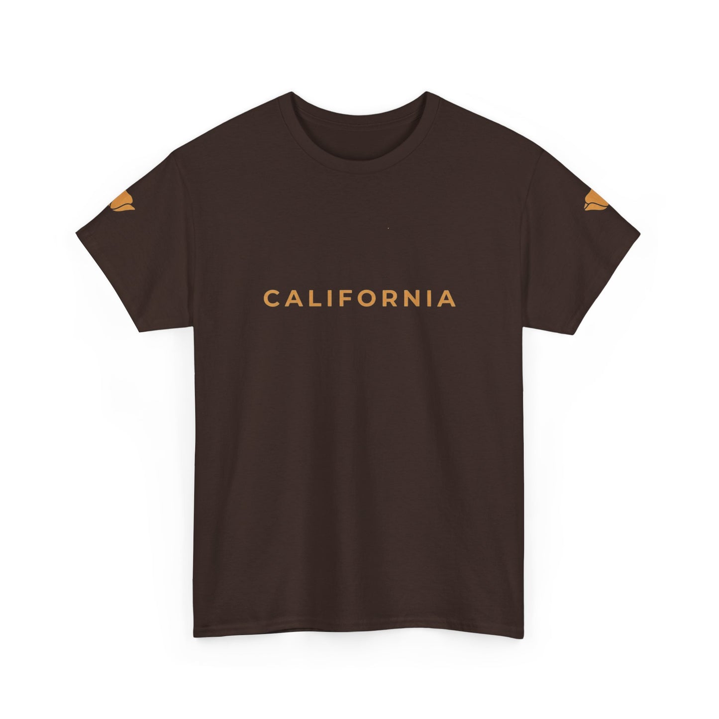 California Poppy Tee — Minimal Floral California T-Shirt