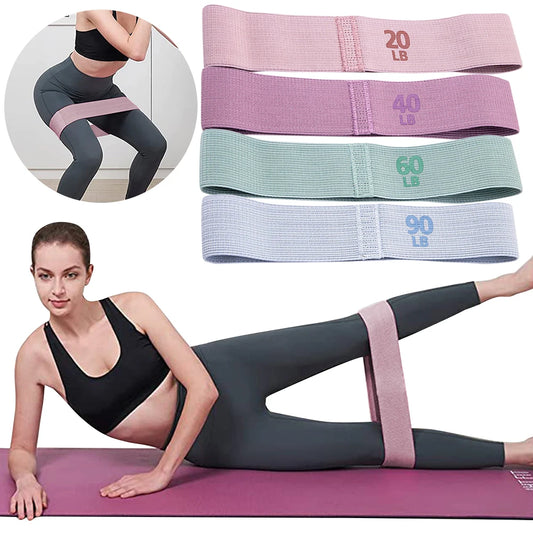 Hip Resistance Bands — Anti-Slip Elastic Fitness Strips