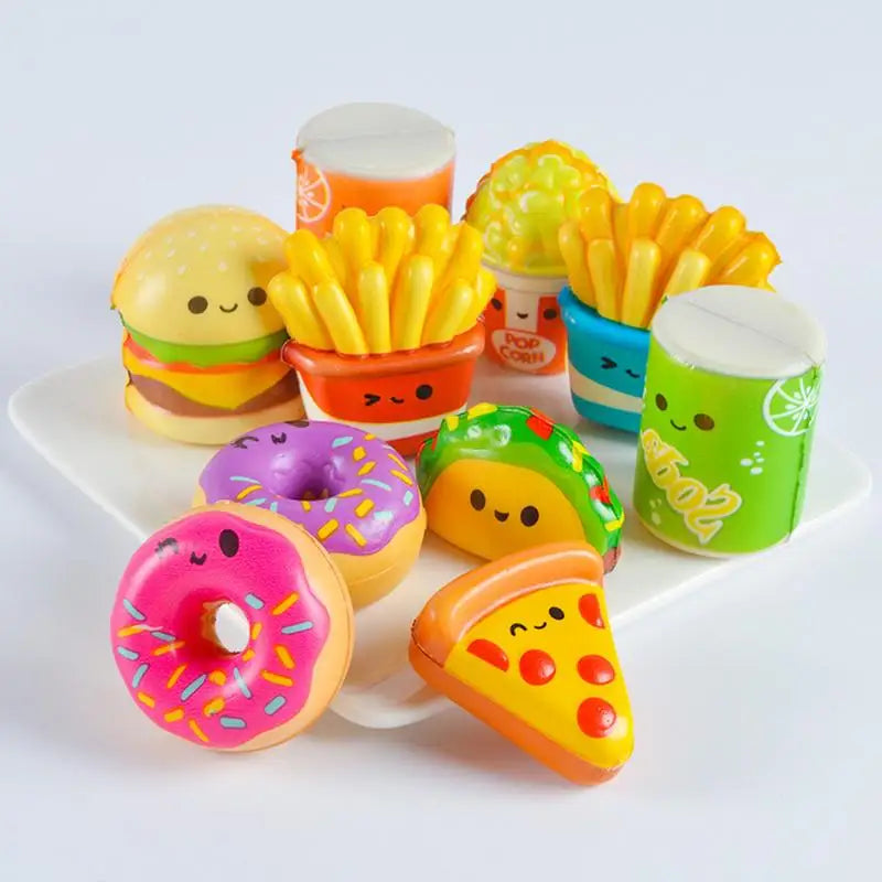 Food Squeeze Toy — Cute Funny Slow-Rising Fidget for Kids & Adults