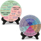 Feelings Wheel Therapy Desk Decor — Double-Sided Emotional Awareness Chart