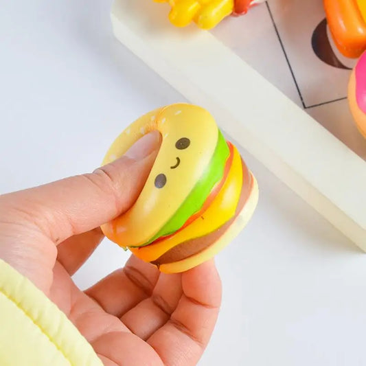Food Squeeze Toy — Cute Funny Slow-Rising Fidget for Kids & Adults