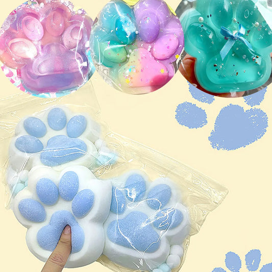 Funny Cat Paw Squeeze Toy — Stress Relief & Decompression
