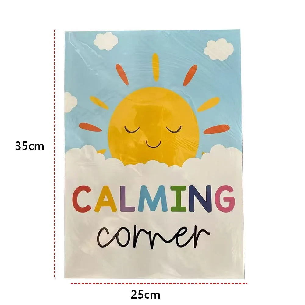 12 Calming Corner Posters — Classroom Feelings & Emotions Charts