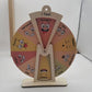 Wooden Emotional Regulation Wheel — 8-Emotion Learning Tool