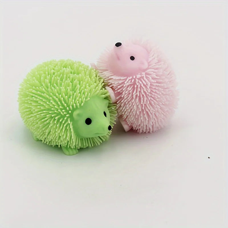Hedgehog Squeeze Ball — Cute Glitter Sensory Fidget Toy