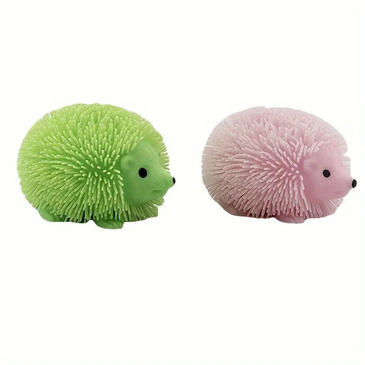 Hedgehog Squeeze Ball — Cute Glitter Sensory Fidget Toy