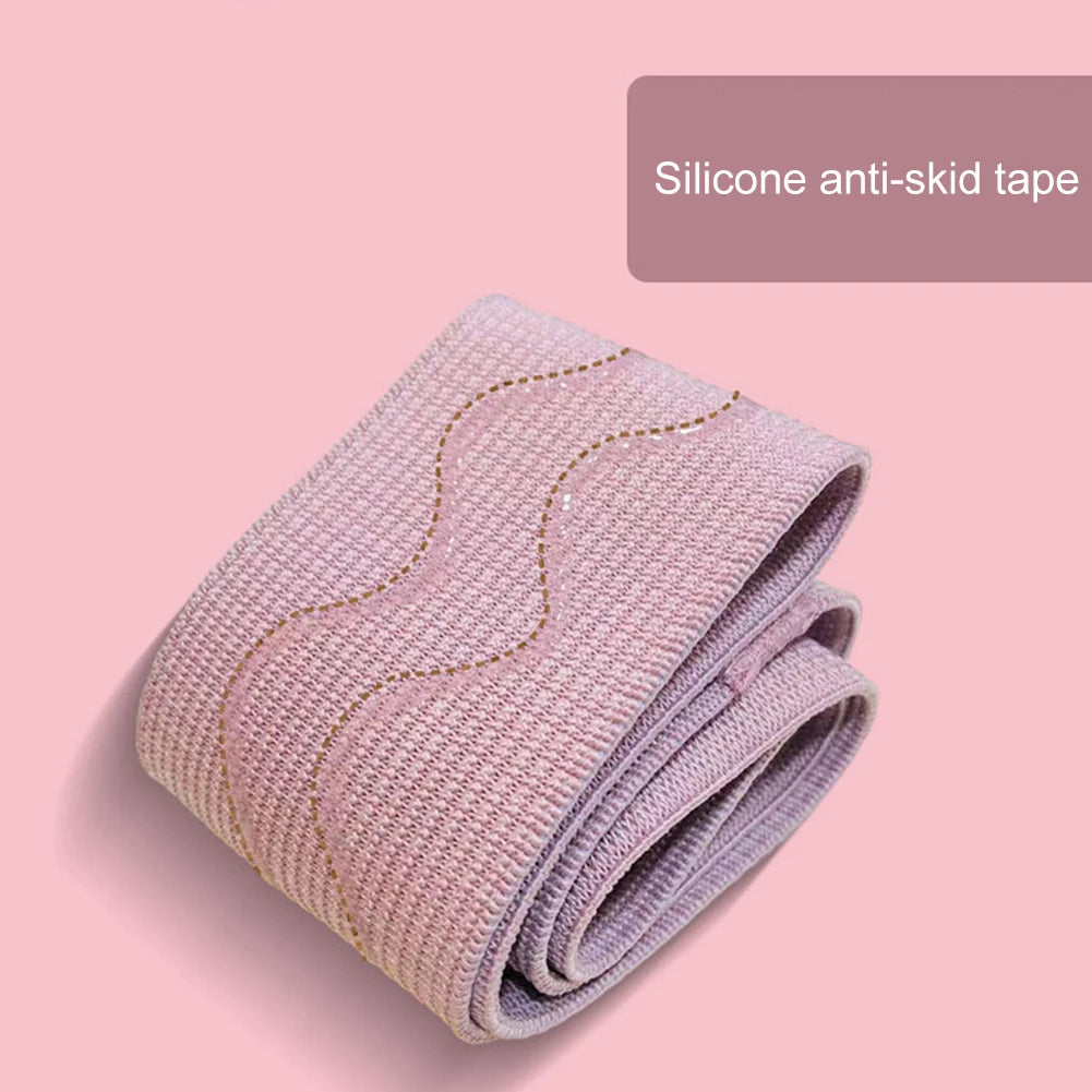Hip Resistance Bands — Anti-Slip Elastic Fitness Strips